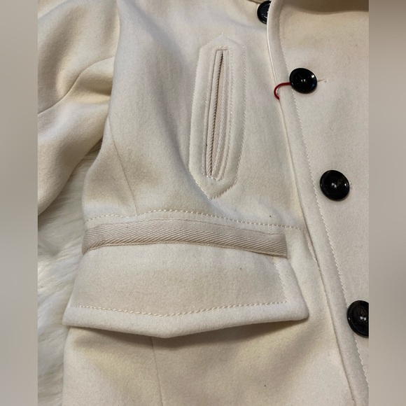 Zara Cream Trench Coat - Picture 6 of 13
